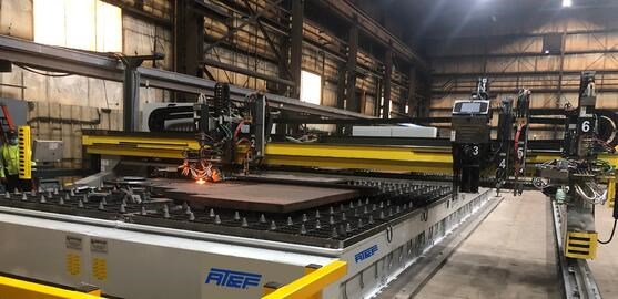 Steel Fabricator AT&F Installs Massive 5-Axis Cutting System